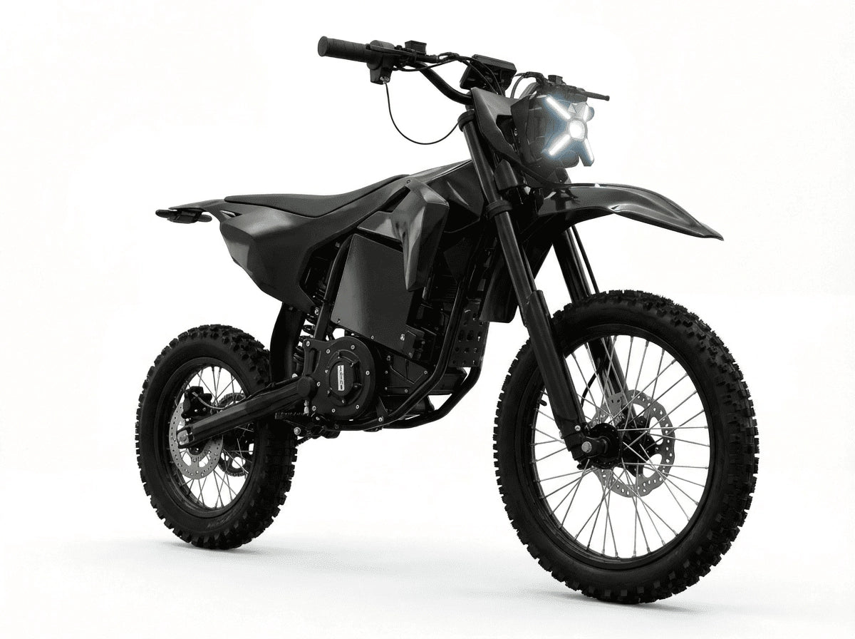 LIFEMAGICMOTO Ether M9 Mini Electric Dirt Bike | Compact Off-Road eBike for Trail Riding