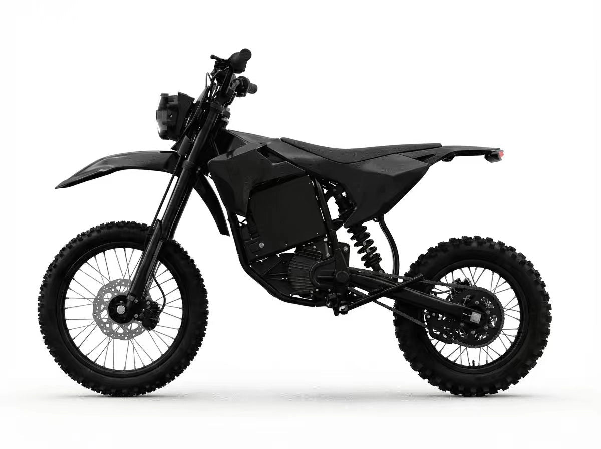 LIFEMAGICMOTO Ether M9 Mini Electric Dirt Bike | Compact Off-Road eBike for Trail Riding